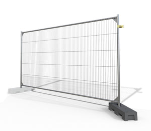Anti-Climb Temporary Fence Panel - 6'6" Tall x 11'6" Wide: 200' Package