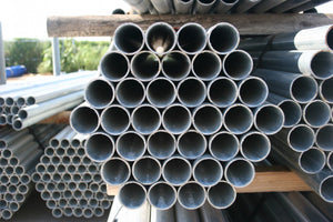 2" x .090 x 8'6" CR20 Commercial Galvanized Pipe for Chain Link Fences