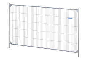 Anti-Climb Temporary Fence Panel - 6'6" Tall x 11'6" Wide