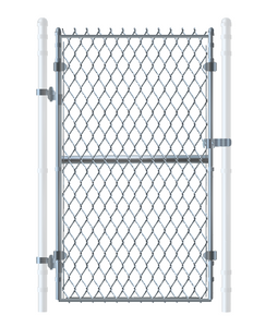 Temporary Fence Panel - 8'6" Tall x 8' Wide Panel: Gate Kit