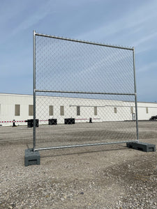 Temporary Fence Panel - 8'6" Tall x 8' Wide Panel