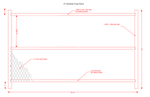 Temporary Fence Panel 8'6" Tall x 8' Wide