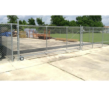 Galvanized Chain Link Rolling Gate